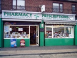 The front of Dohertys Pharmacy